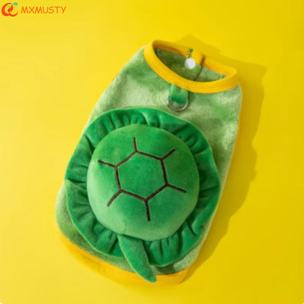 MXMUSTY Fantasia De Cosplay De Cachorro , Colete Engraçado Em Forma De Tartaruga , Flanela Fofa E Macia , Roupas De Gato
