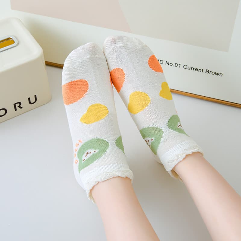 [10 pares] meias de verão meias femininas meias curtas meias confortáveis meias esportivas meias casuais meias de cano b