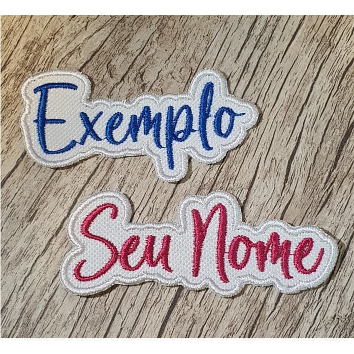 Nome Personalizado  Bordado