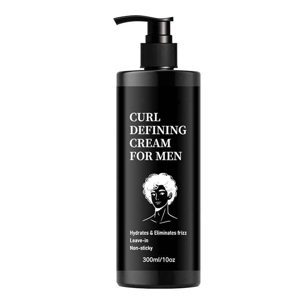 Creme para Cachos Masculino - Define os Cachos, Creme Capilar Curl-Kicker, Modelador Hidratante, Intensificador de Cacho