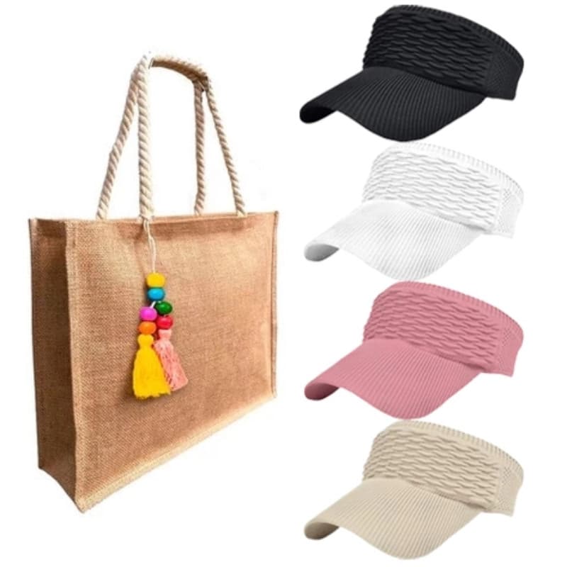 Kit Bolsa Palha Feminina de grande capacidade e resistência Bolsinha Porta Bíblia Necessaire
