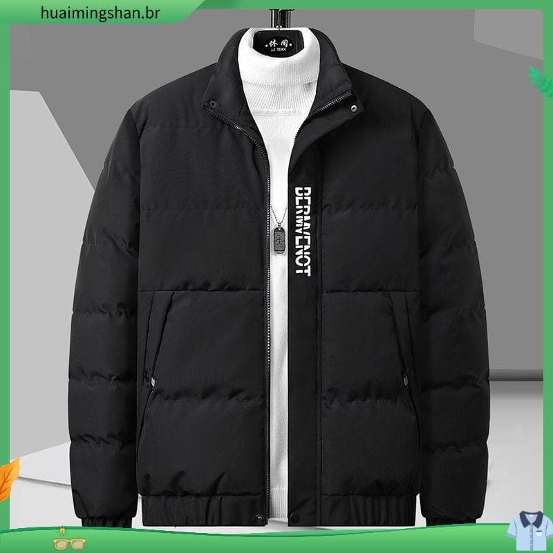 Jaqueta acolchoada de inverno grossa acolchoada jaqueta masculina novo estilo na moda jaqueta Casual juventude jaqueta n