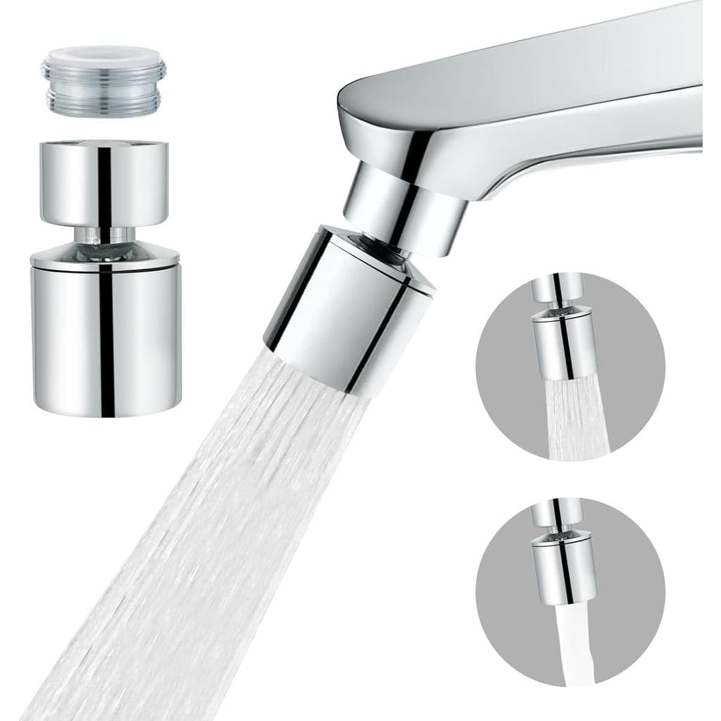 Aerador de torneira giratório, 360 °   Aerador Giratório para Torneira de Cozinha, Cabeça de Torneira com Pulverizador d