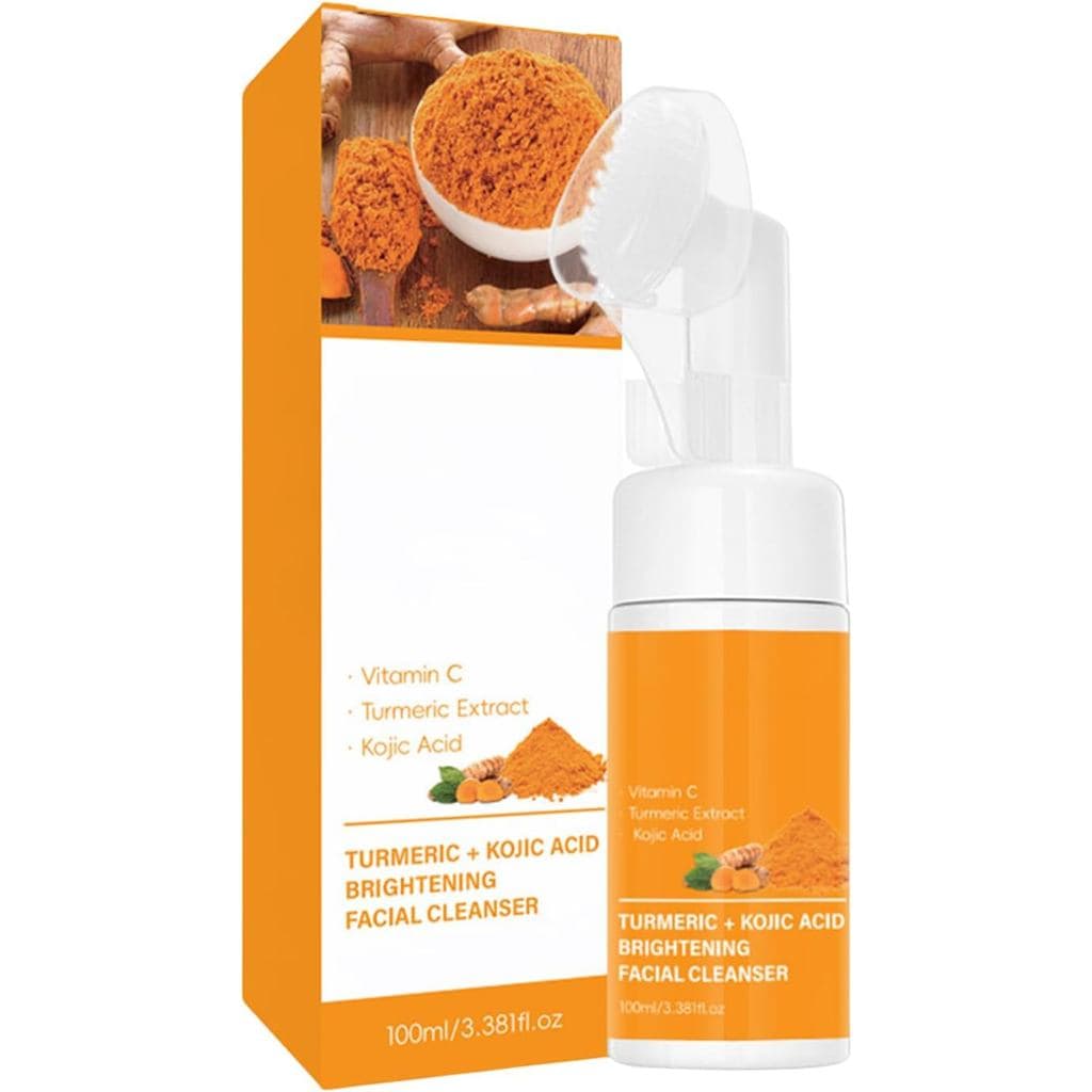 Purificador Pure Glow, Sabonete Facial Iluminador, Limpador Facial Iluminador, Com Escova Macia Inclusa, Brilho Radiante