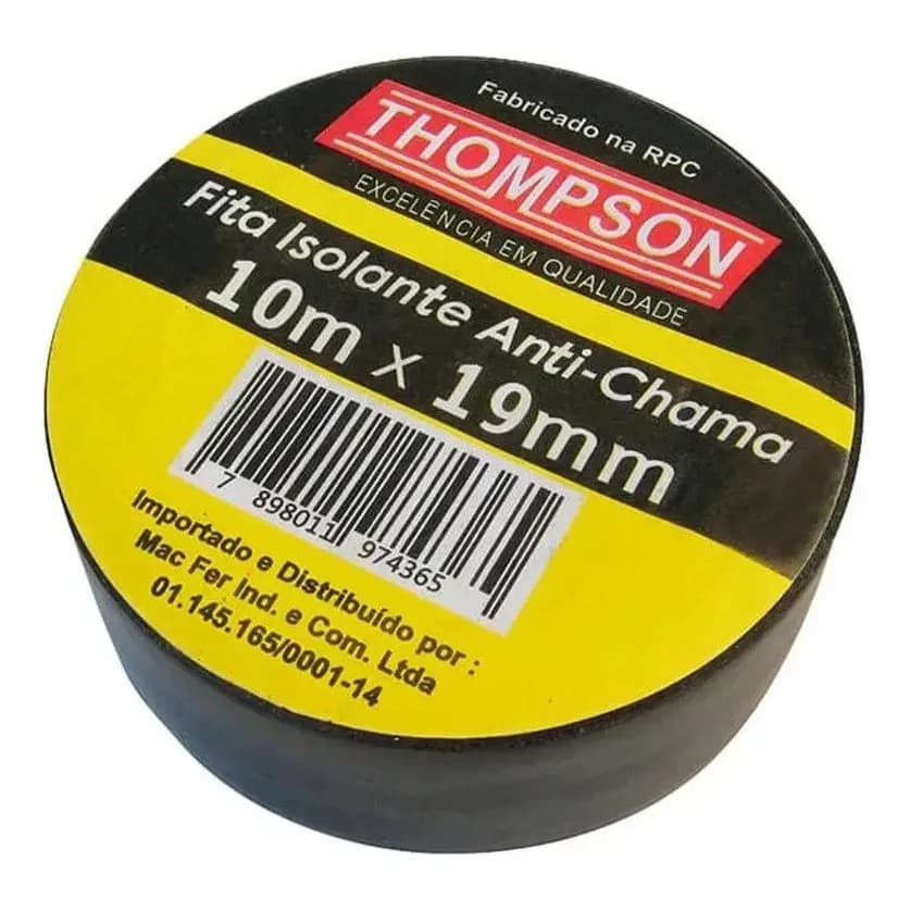 FITA ISOLANTE 10M ANTI-CHAMA THOMPSON