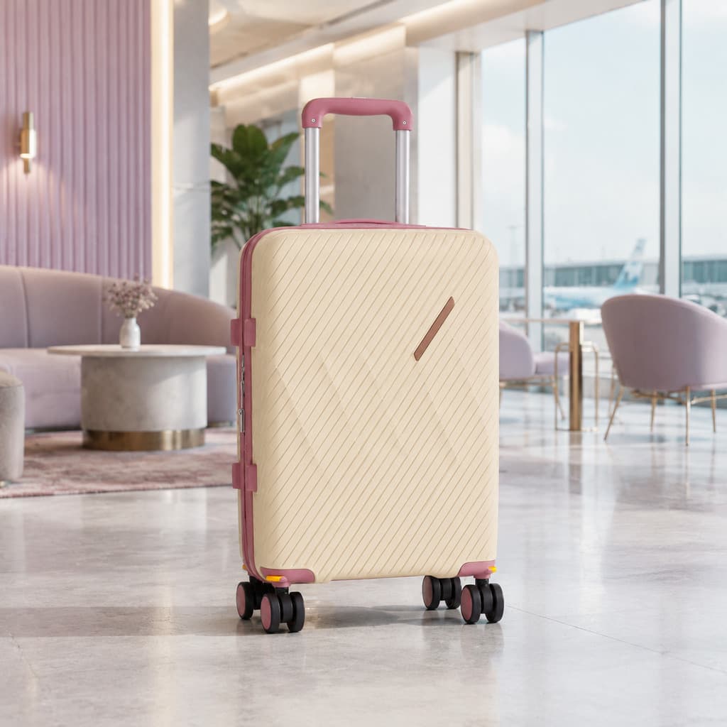Mala de Bordo 10kg Polipropileno Padrão ANAC 360° Viagem Mala de Mão Rígida Leve Mala 10 kg Exclusiva