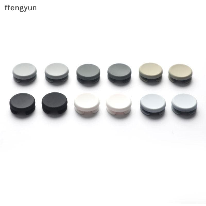 FFE 2 Peças Tampa De Almofada Circular Cinza Joysti Thumbsti Para 2DS 3DS 3DS XL F
