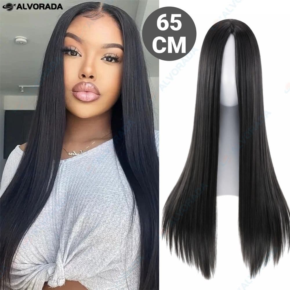 Peruca Orgânica Premium Hair Lisa Sem Franja Lindíssima-AO