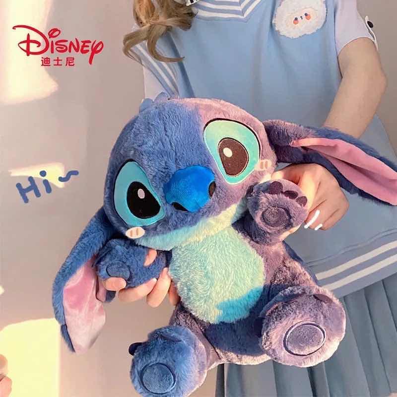 Urso De Pelúcia Lilo & Stitch Antialérgico - 25cm Alien Azul Urso
