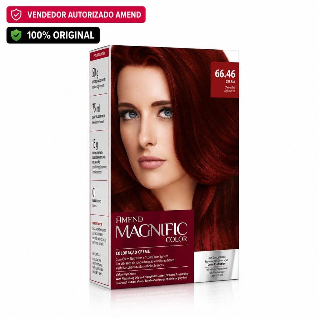 (6646) Coloração Magnific Amend Profissional Cereja