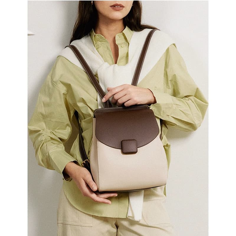 2026 novo estilo estudante mochila feminina mochila saco de trabalho Commuter saco High-End moda bolsa feminina