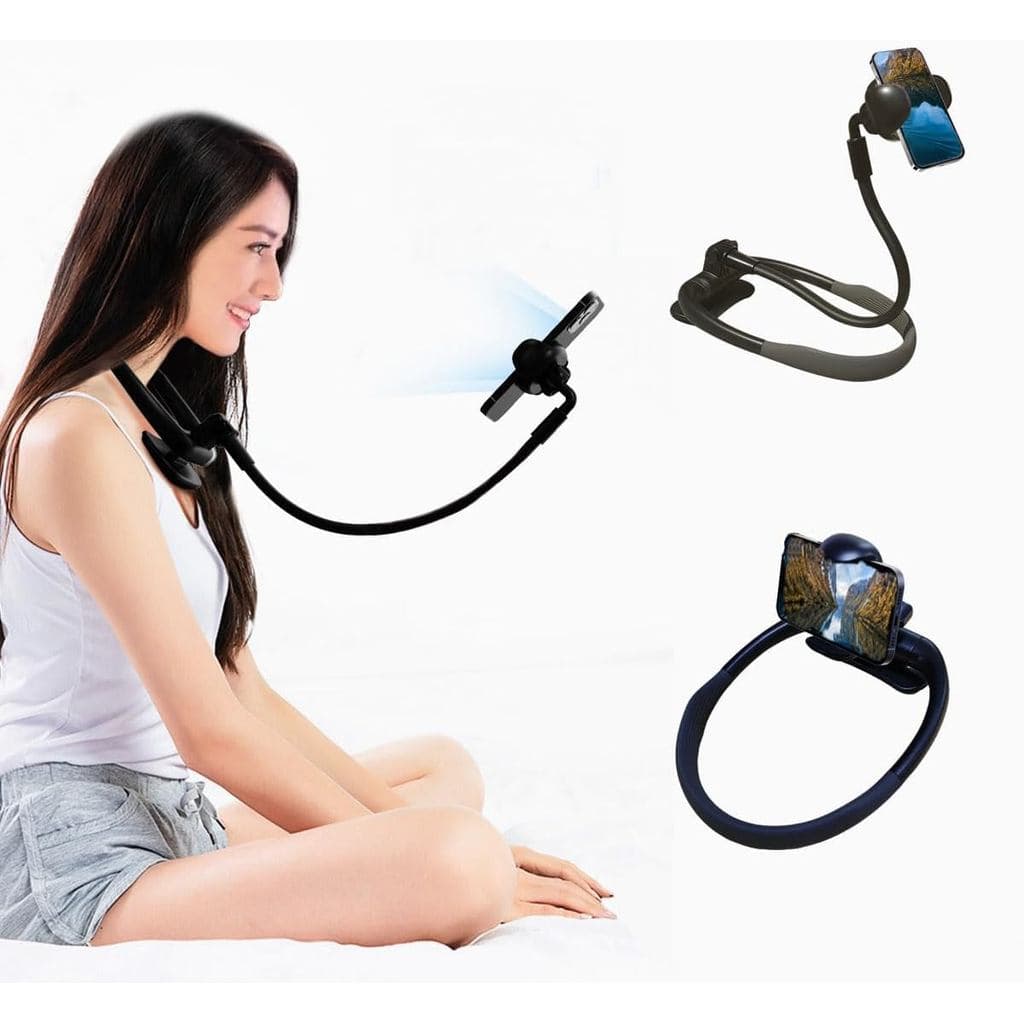 Suporte para Celular, Suporte de Pescoço para Telefone, Suporte Flexível Mãos Livres 360 Graus °   Suporte de Telefone A