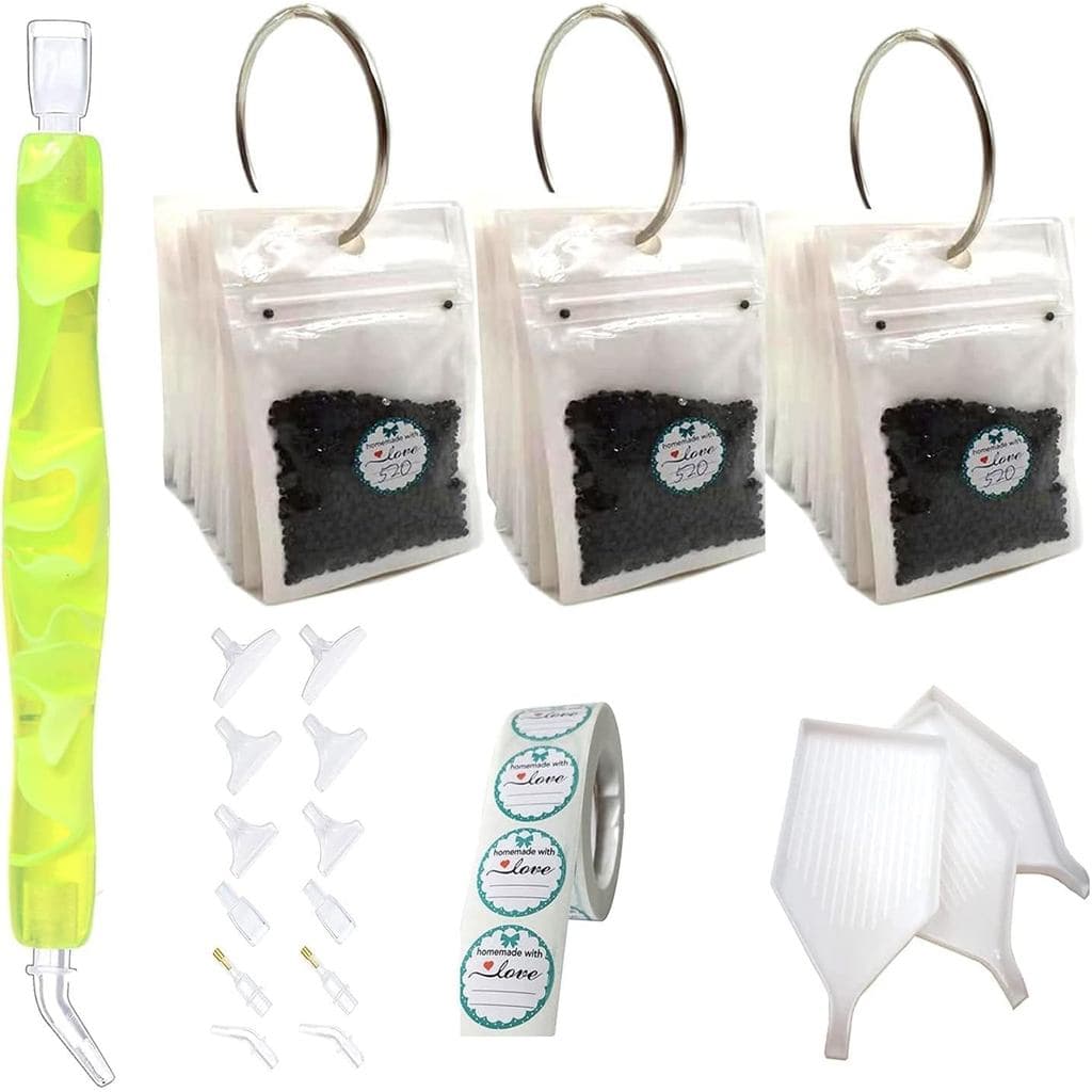 Bolsa Organizadora de Miçangas para Pintura Diamante, Estojo, Caixa, Kit de Ferramentas, Caneta para Pintura Diamante, C