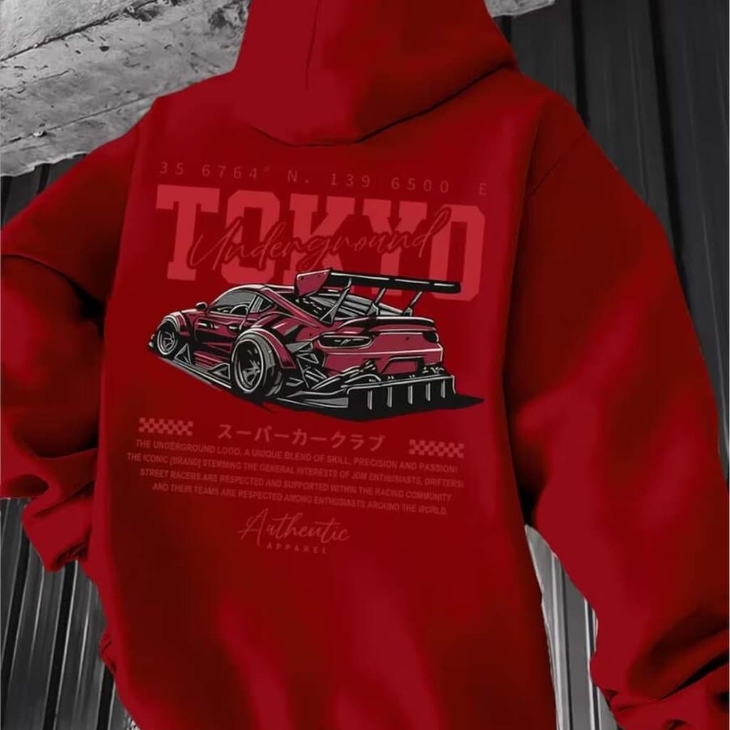 Blusa de Frio Moletom Canguru com Capuz de Outono Inverno Casaco Confortável Premium Novidade Especial Modelo: Tokyo