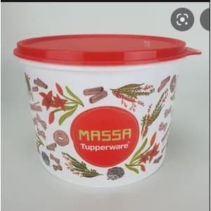 Linha Floral de Mantimentos Tupperware - Massa floral
