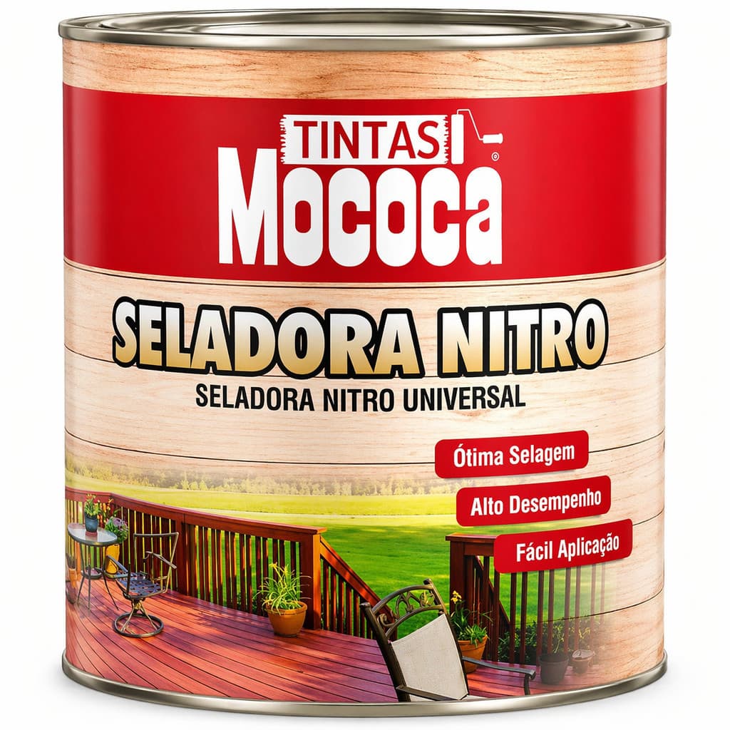 Seladora Nitro Fundo Para Madeira 900ml - Mococa