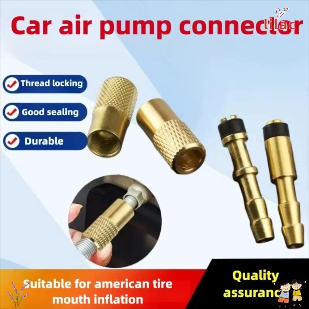 Bocal Do Inflador De Pneus LILAC , Conector De Mandril De Ar De Ajuste Universal Com Design Tipo Clipe , Válvula De Libe