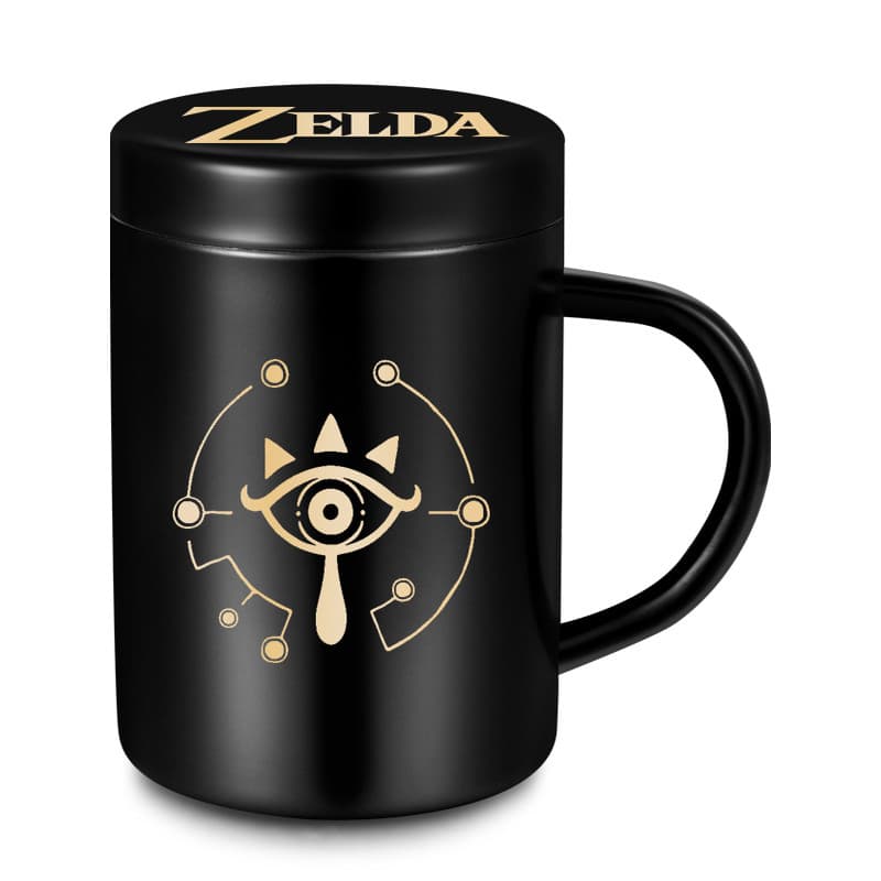 Caneca The Legend of Zelda Breath of the Wild Kingdom Tears Mercadoria de jogo Copo de aço inoxidável 304 Copo de água