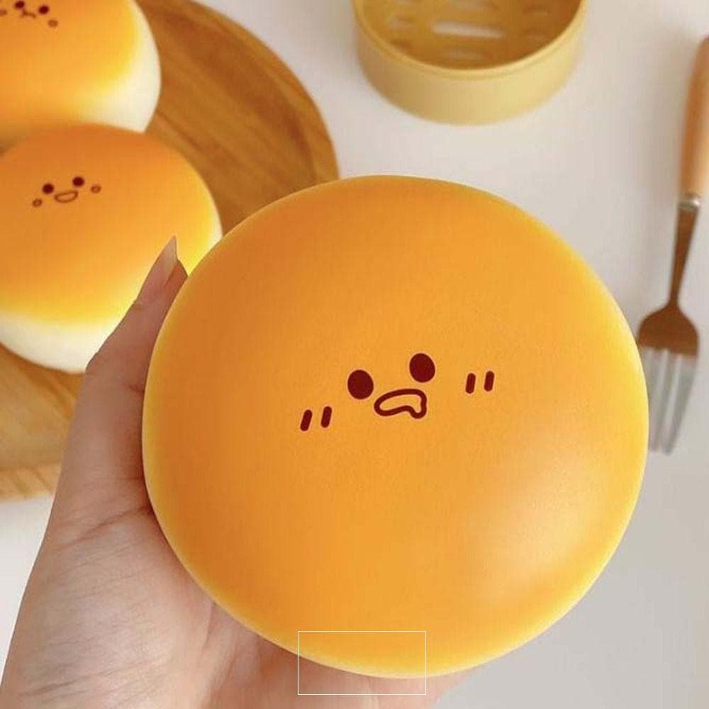 Mini Brinquedos De Bolinho De Pães Bao , Aperto De Pão De Sucção De Dedo De Ascensão Lenta , Brinquedo Sensorial De Espu