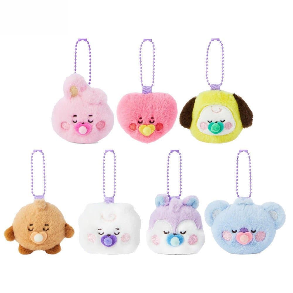 Bt21 bts Boneca de pelúcia bts Chaveiro de pelúcia Pingente de pelúcia