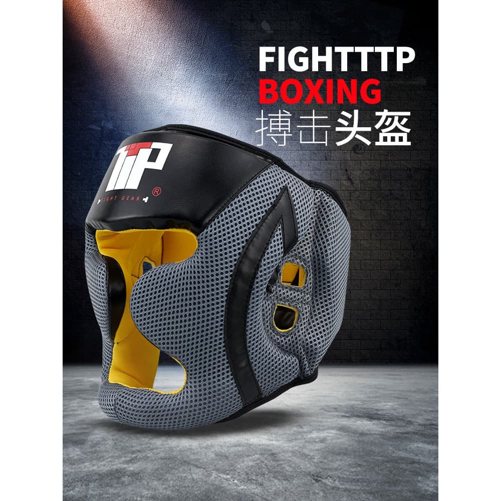 TTP capacete de boxe cabeça protetora equipamento de proteção adulto Taekwondo crianças chapelaria masculino Sanda Muay