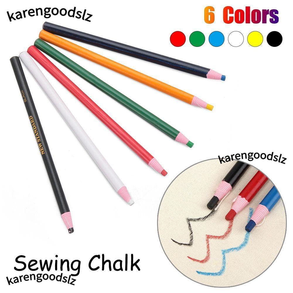 KARENGOODS 12 Pcs Caneta Marcadora Lápis De Vestuário Artesanal Em Tecido Sem Corte