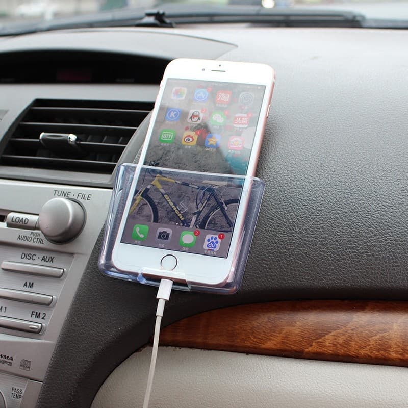 Caixa de armazenamento de carro saco de armazenamento de carro no carro suporte do telefone móvel suporte do telefone mó