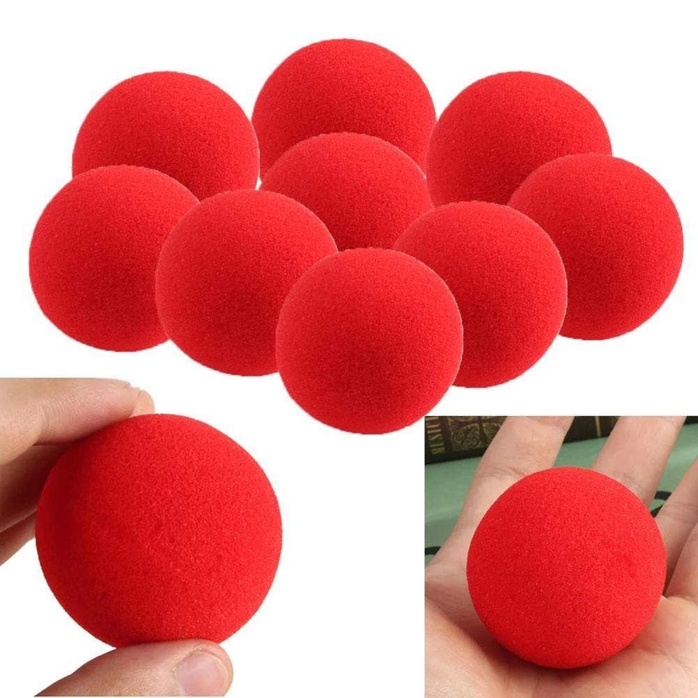 Dedo Esponja Bola Mágico Clássico Circular Close-Up Ilusão Mágica Comédia Grandes Esponjas Truques De