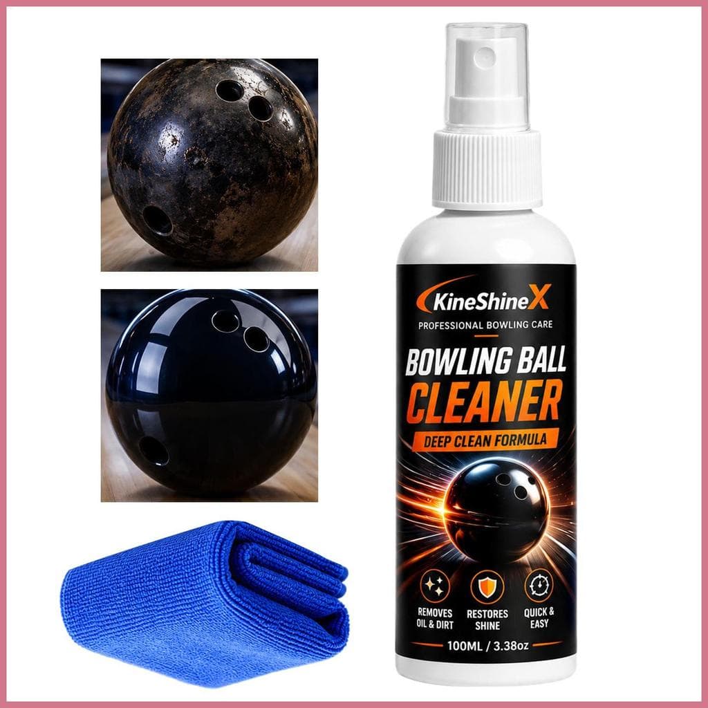 Spray De Limpeza De Bola De Boliche , 100ml , Portátil , Remoção Profunda , Polimento , Melhora A Aderência , Kit Para m