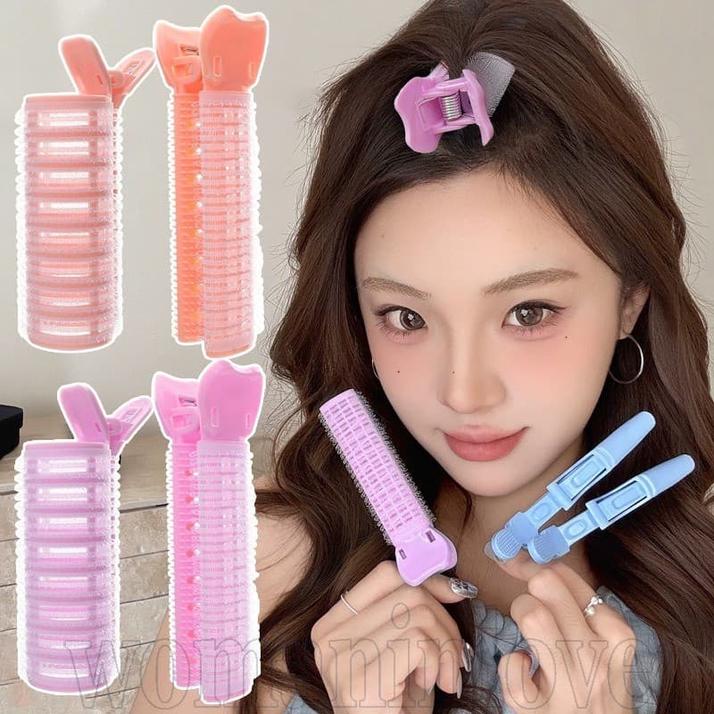 4/8 Peças de Modelador de Cabelo a Ar - Ferramentas de Estilização de Cabelo DIY - Presilhas para Volume na Raiz - Sem C