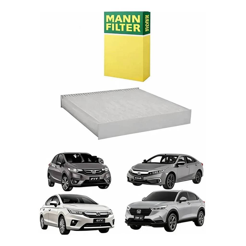 Filtro do Ar de Cabine Honda City Honda City Civic Fit HR-V