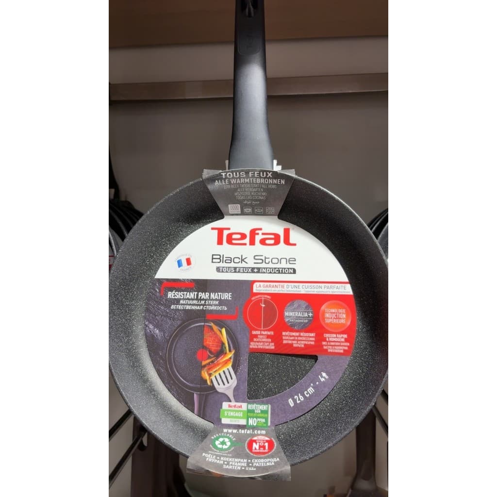 Original autêntico importado francês tefal tefal 24cm frigideira 26cm frigideira 28cm liga de titânio antiaderente