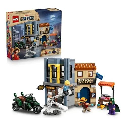 LEGO 75642 One Piece Capitão Smoker 547 Peças Confronto Temático para Montar, Brincar e Colecionar