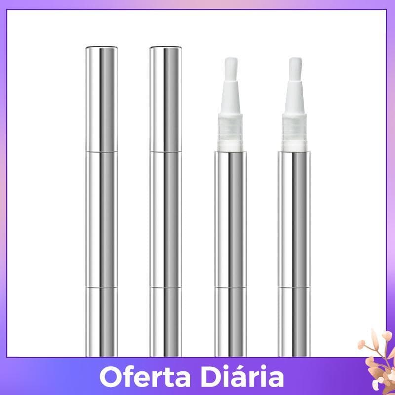 Estoque no 3ml Recipiente De Óleo De Cutícula Com Escova Tubo De Bálsamo Labial Canetas De Torção Vazias Nutritivo Para
