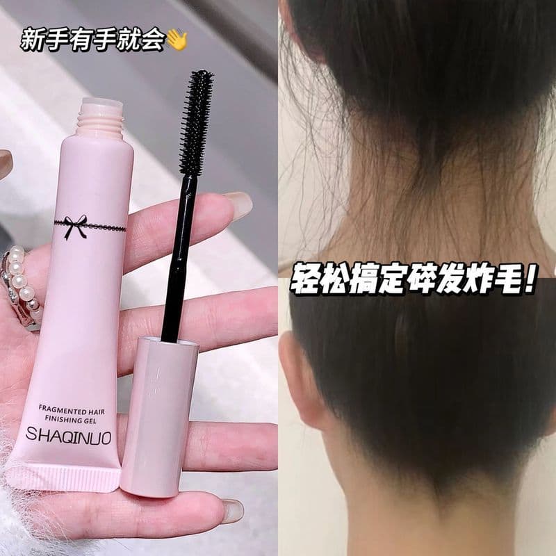 Cabelo quebrado acabamento Gel de cabelo estilo fofo franja de longa duração crianças Frizz adulto ferramenta útil sem e