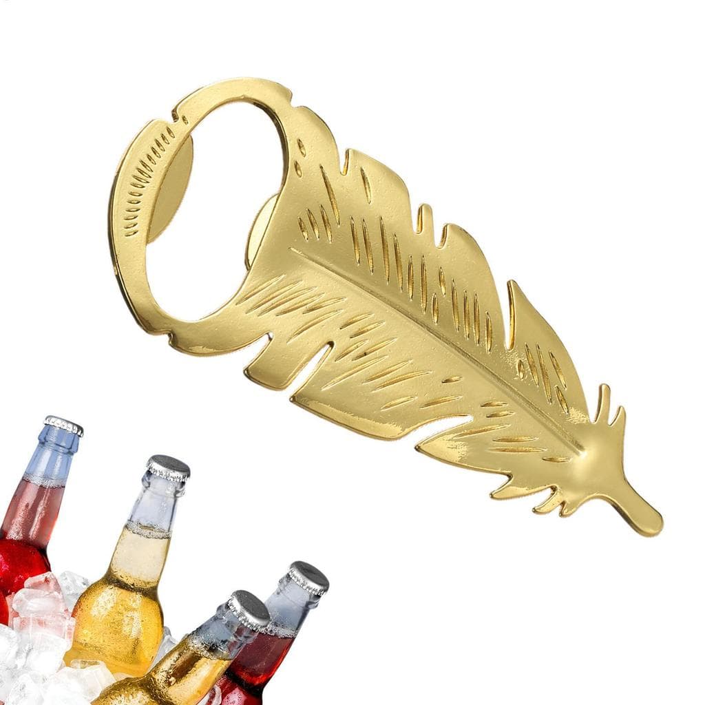 Abridor De Garrafas De Metal Multifuncional Portátil Ferramenta Gadget Dourado Brilho Tampas De Garrafa De Cerveja Remov