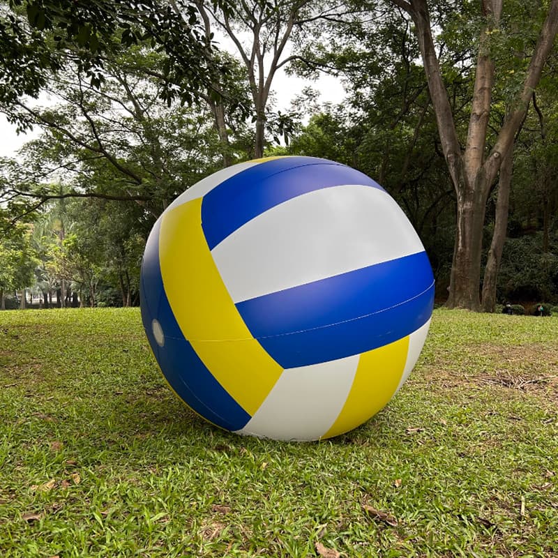 Oversized inflável praia vôlei jogando água Polo brinquedo bola evento adereços bola inflável jogos de vôlei competição