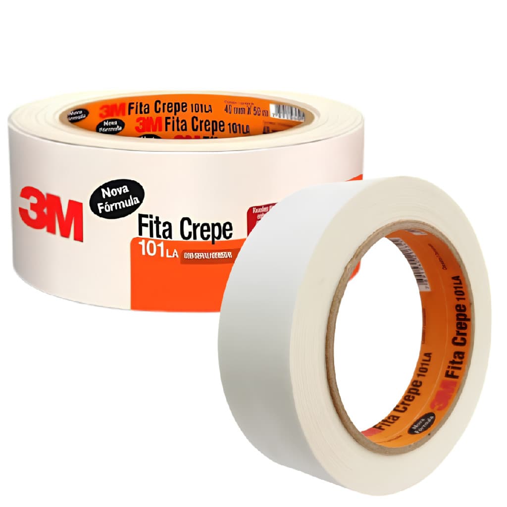 Fita Crepe 3M 48mmx50m Uso Geral 101LA