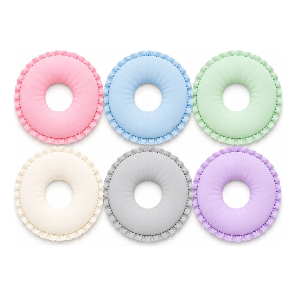 Kit 6 Rosquinhas de Amamentação Laváveis Reutilizáveis Protetor de Seios 100% Algodão