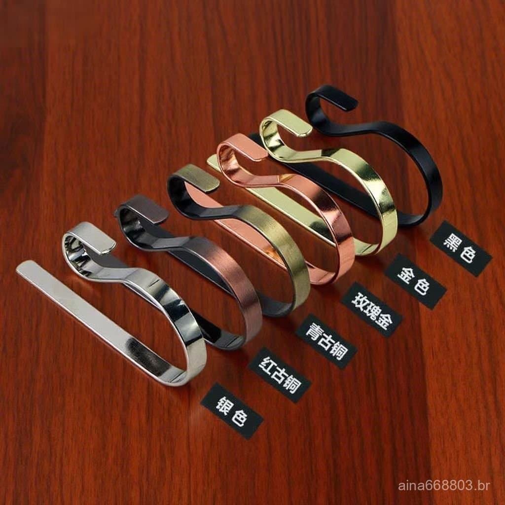 Gancho de metal, gancho para meia de Natal, gancho multiuso para lareira, presente de venda direta em estoque PK0L