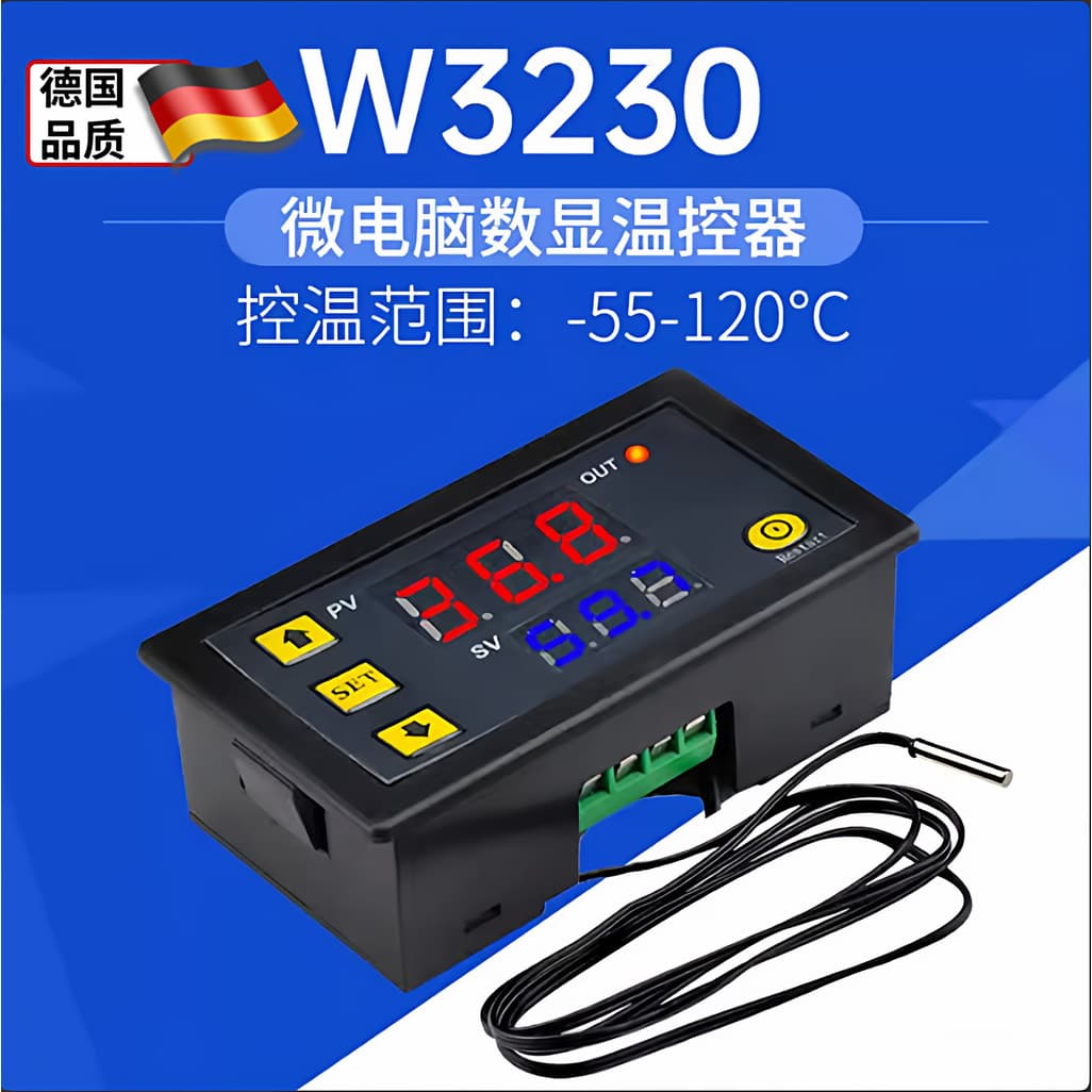 W3230 controlador de temperatura de alta precisão Display Digital módulo termostato interruptor controle temperatura Mic