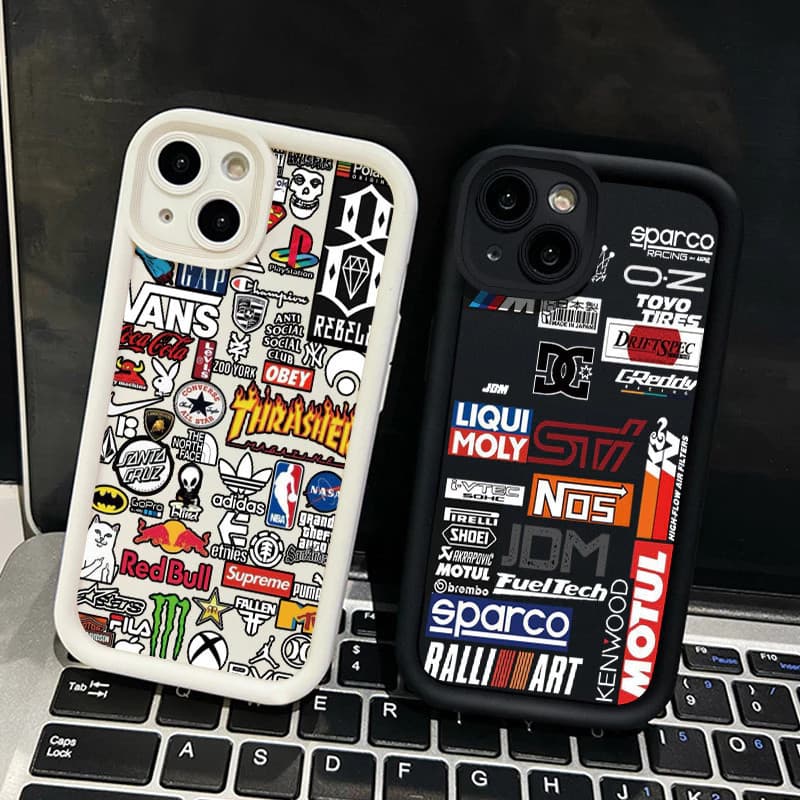 Capinha Capa de silicone Anti-impacto Padrões de Arte da Moda para Moto G54 G84 G24 G20 G22 G30 G34 E14 4G 5G