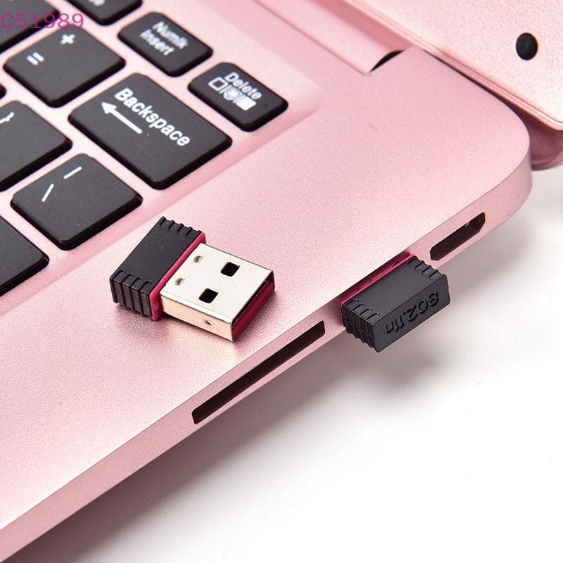 [kaan] Mini USB WiFi Dongle 802.11 B/G/N Adaptador De Rede Sem Fio Para Laptop PC BR