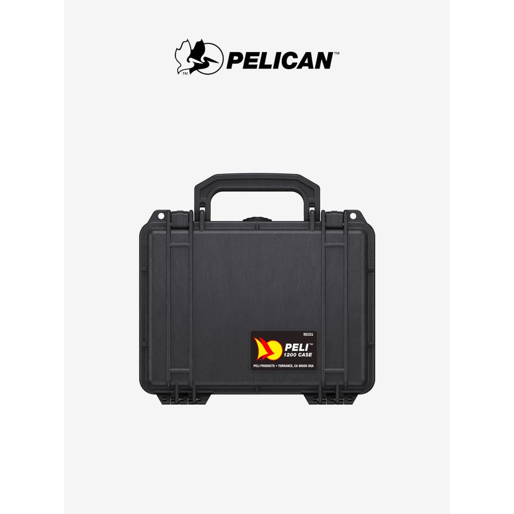 PELICAN PELICAN 1200 Caixa de proteção de segurança ao ar livre Caixa à prova d'água Tangan Pequena caixa de armazenamen