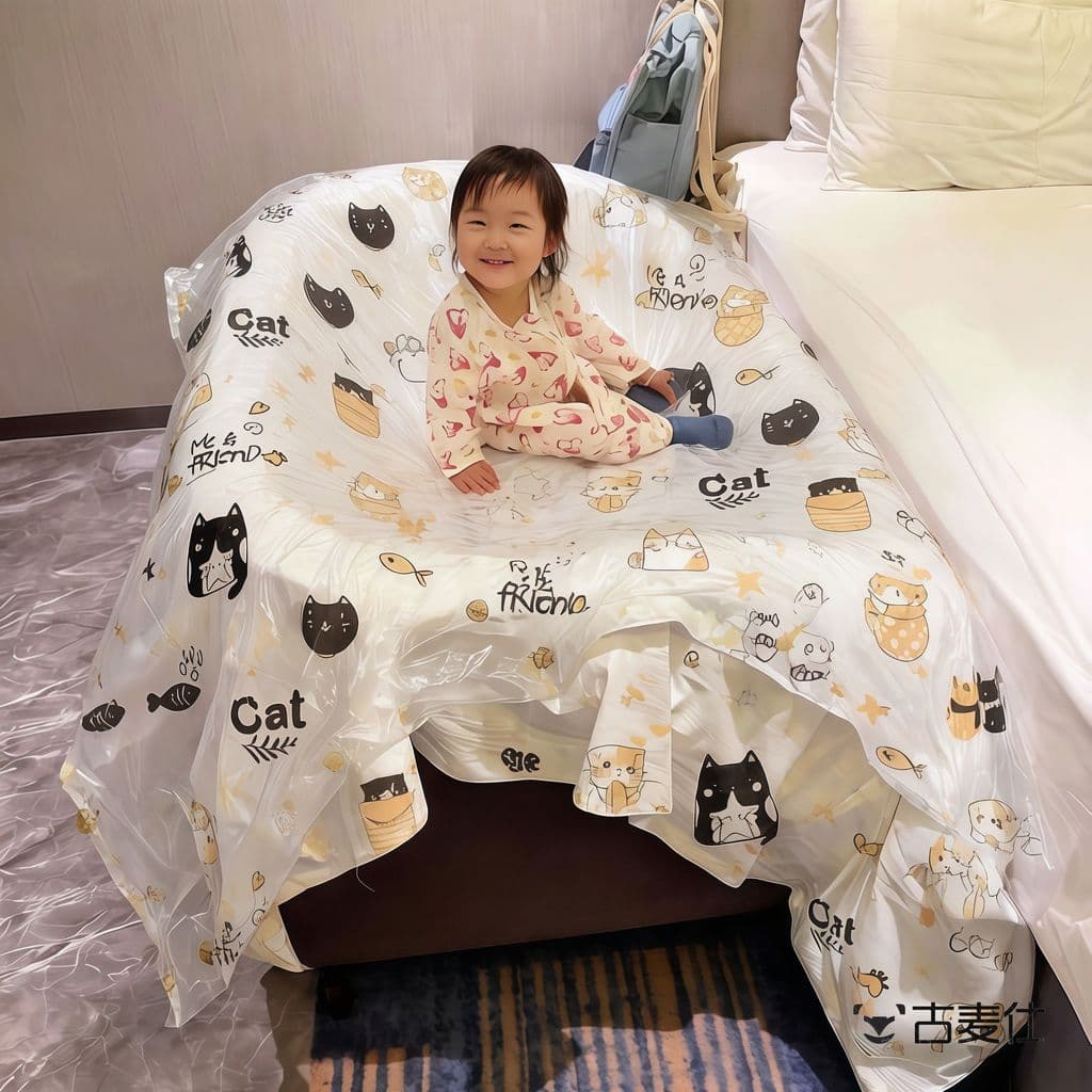 Viaje boas coisas com bebê!Toalha de mesa portátil descartável para sofá de Hotel, lavatório de viagem, filme sujo