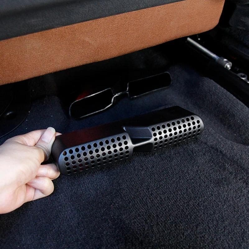 Para BMW X5 G05 X6 G06 2019-2022ABS Preto Estilo Do Carro Assento Sob Ar Condicionado Saída De Ventilação De Capa Protet