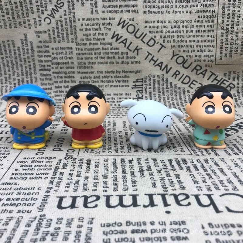 Nova versão japonesa de produtos soltos: Pijama e uniforme escolar do Crayon Shin-chan, boneco decorativo fofo do person