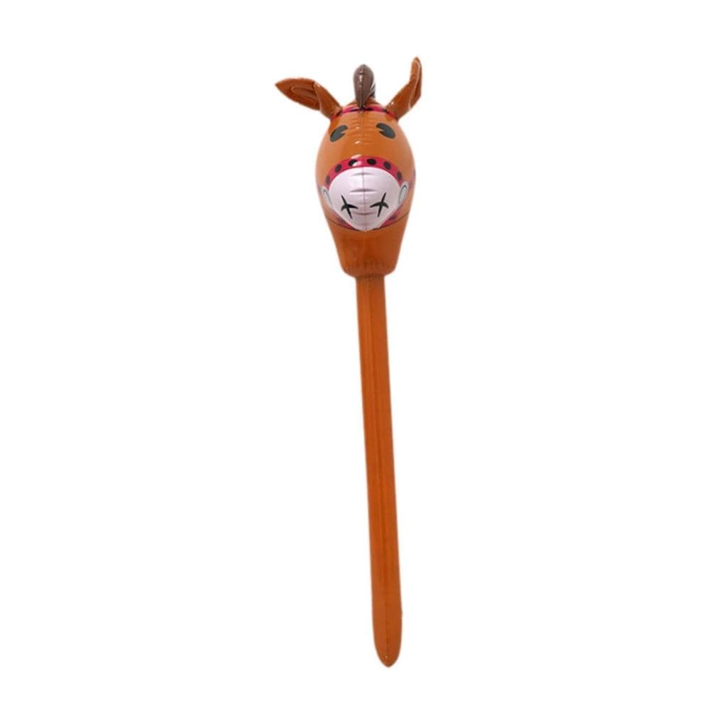 Cabeça De Cavalo Vara Brinquedo Inflável Hobby Animal Soprando Decoração PVC Construção Adequado Para Crianças Adultos A