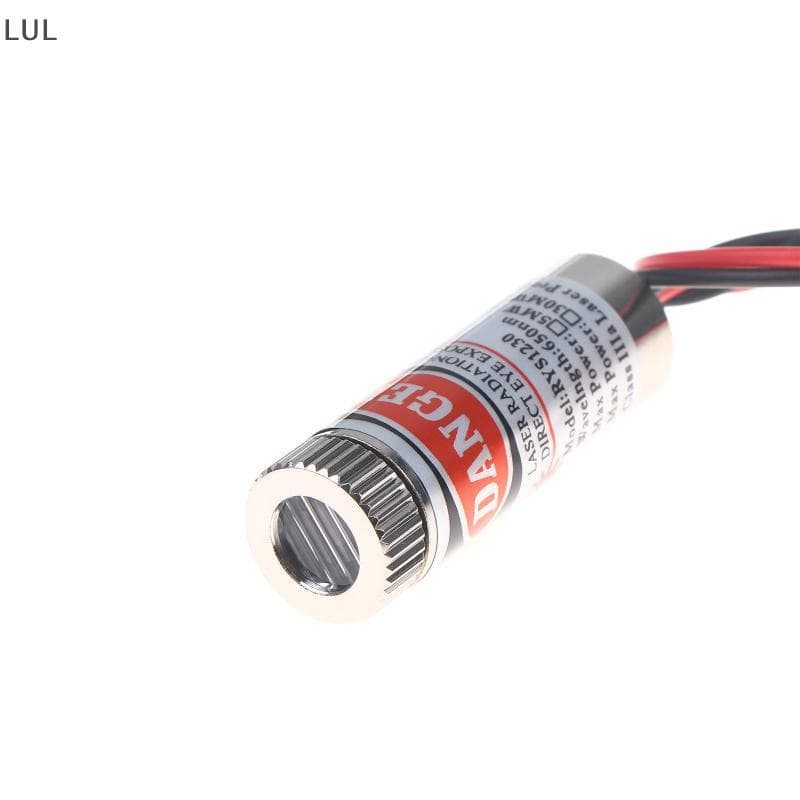 [LUL] 1/2/3pcs Ponteiro Laser Diodo 650nm 5mW Cabeça De Ponto Vermelho/Linha/Módulo Cruz 5V Visão Cobre BR
