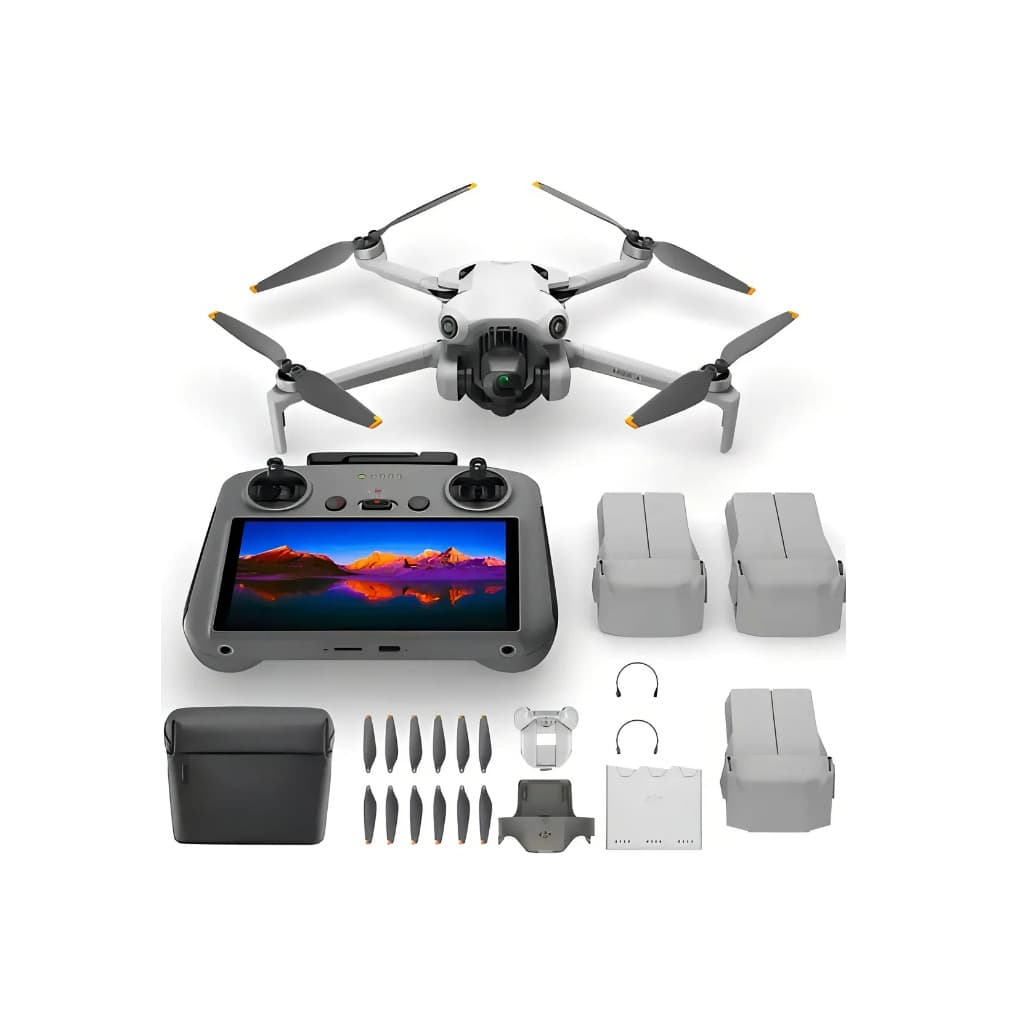 Dji Mini 4 Pro Drone 4k Com 3 Baterias Combo Plus Cinza (Usado)